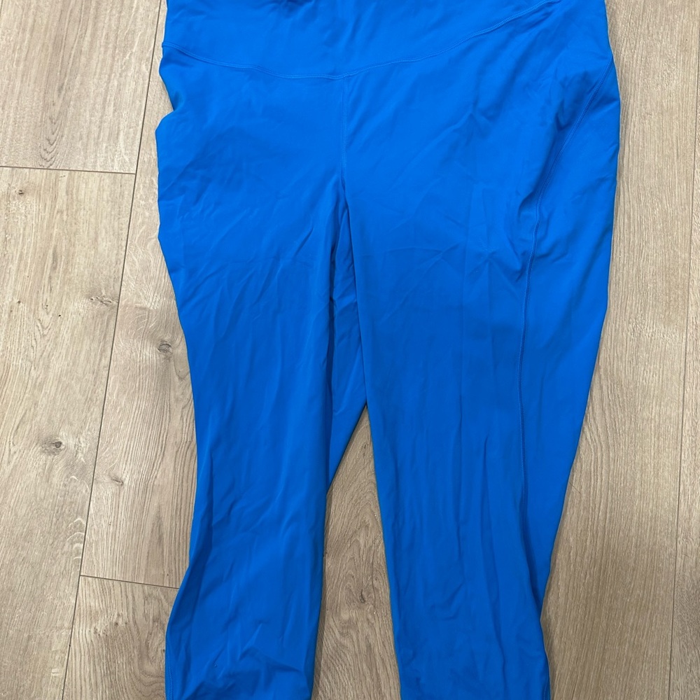 Lululemon base pace Vibrant Blue Leggings